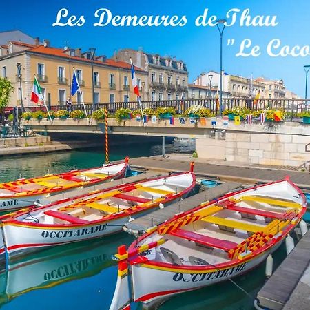 Ferienwohnung Le Cocon Les Demeures De Thau Sète Exterior foto